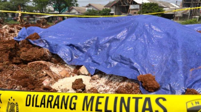 Lokasi dugaan penimbunan sembako di Lapangan KSU, Sukmajaya, Kota Depok, Minggu (31/7/2022).