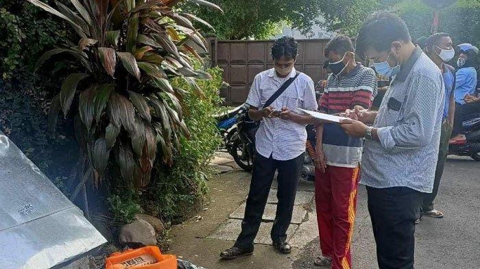 Lokasi penemuan bayi laki-laki di Jalan Kramat Batu 1, Gandaria Selatan, Cilandak, Jakarta Selatan, Jumat (8/1/2021).