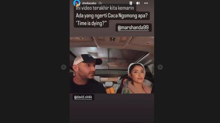 Marshanda diduga hilang di Los Angeles.