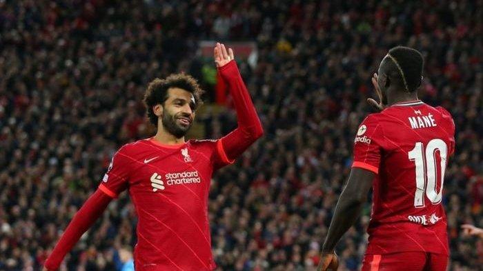 Liverpool menaklukkan perlawanan tim tamu Atletico Madrid dengan skor 2-0, diwarnai satu kartu merah, dalam laga keempat Grup B Liga Champions di Stadion Anfield, Kamis (4/11/2021) dini hari WIB.