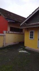 Monyet liar yang berkeliaran di SDN 1 Desa Cikareo, Kecamatan Solear, Kabupaten Tangerang belum tertangkap petugas BPBD Kabupaten Tangerang, Senin (3/5/2021).