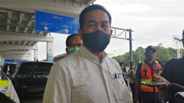 Direktur Utama PT Angkasa Pura II Muhammad Awaluddin saat ditemui di Terminal 3 Bandara Soekarno-Hatta, Minggu (1/11/2020).