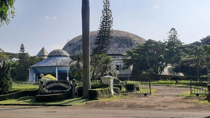 Museum Telekomunikasi di areal TMII, Jakarta Timur, Kamis (8/4/2021)