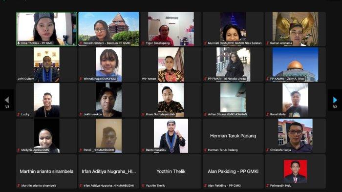 Dialog Inspiratif bertajuk 'Aktivis, Politisi dan Negarawan Sejati : Sabam Sirait', secara daring di Jakarta, Sabtu (15/10/22) malam.