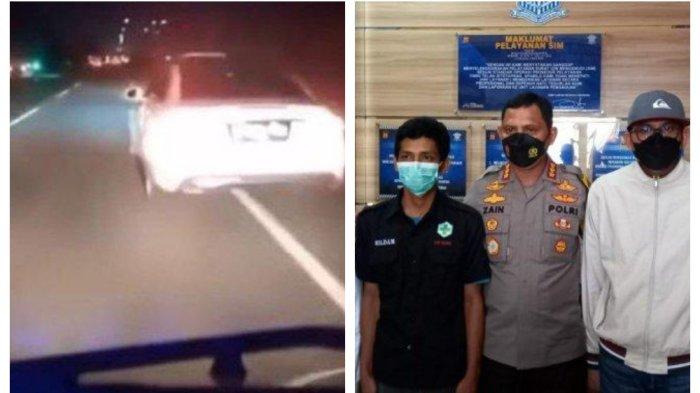 Kasus mobil Mercy yang viral karena menghalangi laju ambulans berakhir happy ending.