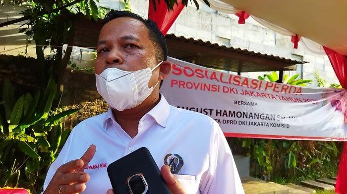 Anggota DPRD DKI Jakarta Komisi D, August Hamonangan