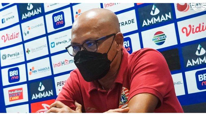 Pelatih Persija, Sudirman jelang laga vs Persikabo, Sabtu (12/3/2022).