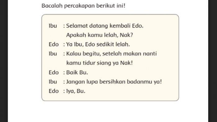Pembahasan dan kunci jawaban buku tema 3 kelas 1 SD halaman 69.