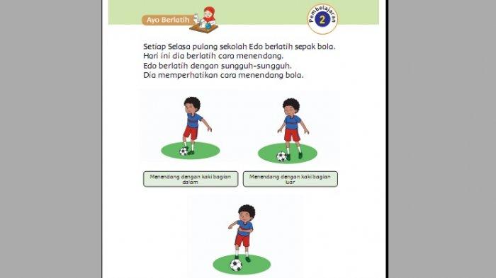Pembahasan dan kunci jawaban buku tema 3 kelas 1 SD halaman 50.