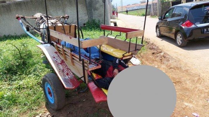 Penemuan jasad pria bersimbah darah mengejutkan Warga Majalaya, Kabupaten Bandung, Minggu (20/12/2020).