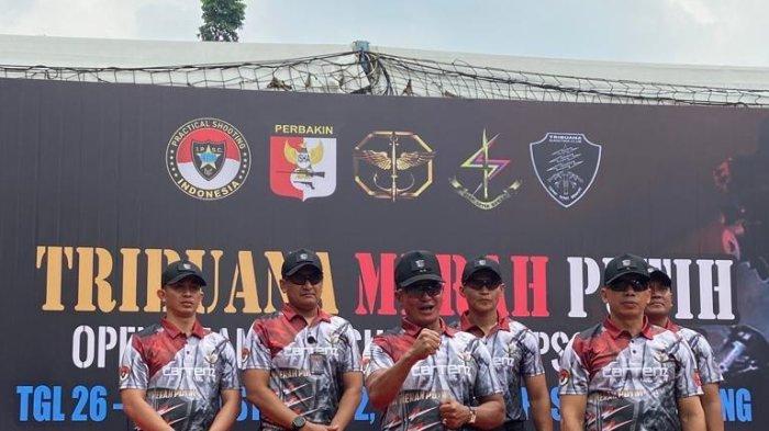 Lomba menembak Tribuana Merah Putih Open Championship 2022 diikuti sebanyak 500 peserta di Lapangan Tembak Sudaryanto, Jakarta Timur.