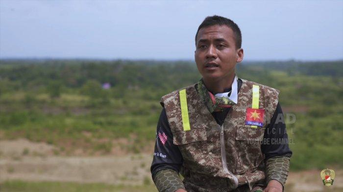 Prada Haidir Anam, mantan kuli bangunan yang kini menjadi prajurit TNI AD dan terlibat dalam Garuda Shield-15/2021 dan mengikuti latihan bersama dengan tentara Amerika Serikat.
