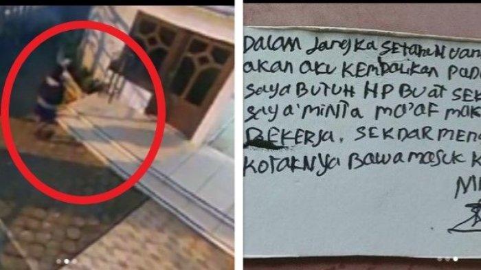 Pria Jepara Maling Kotak Amal Masjid Tinggalkan Surat Menyentuh