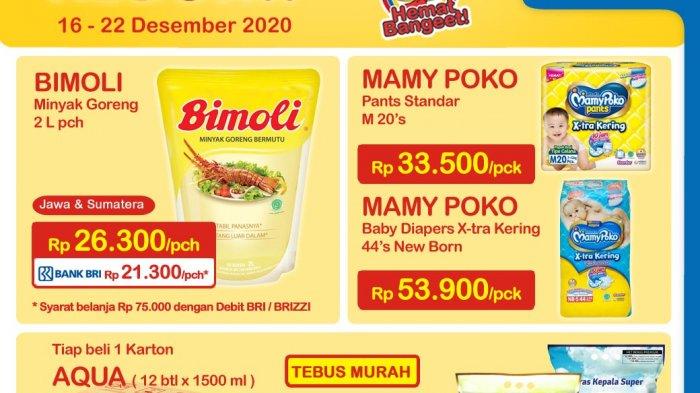 Promo Heboh Indomaret Periode 16-22 Desember 2020.