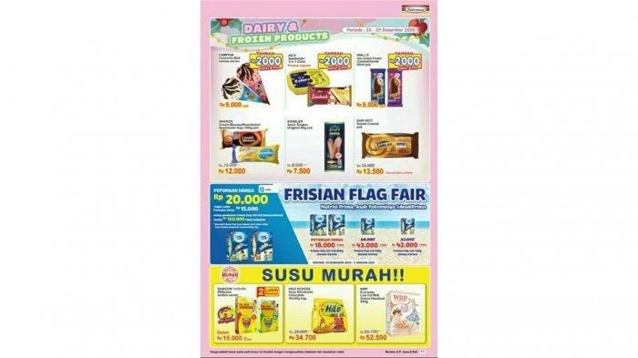 Promo terbaru Indomaret periode 23-29 Desember 2020.