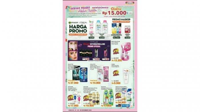 Promo terbaru Indomaret periode 23-29 Desember 2020.