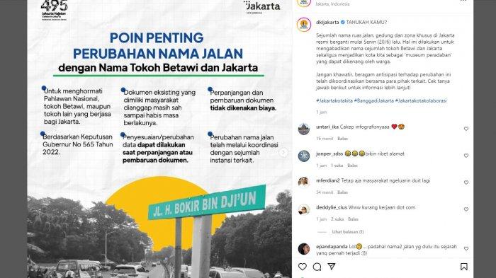 Tidak Dikenakan Biaya, Ini Prosedur Ganti KTP dan KK Bagi Warga DKI yang Tinggal di Ruas Jalan Baru