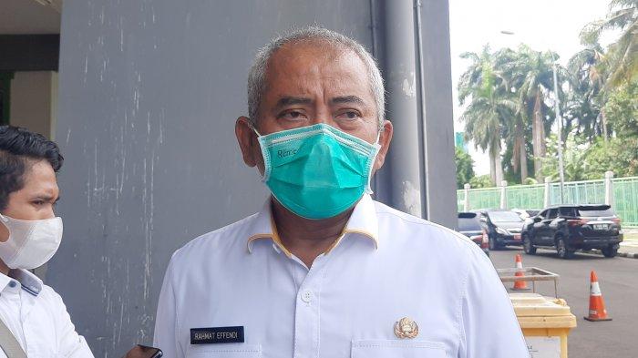 Wali Kota Bekasi Rahmat Effendi saat dijumpai di Stadion Patriot Candrabhaga, Selasa (6/4/2021).