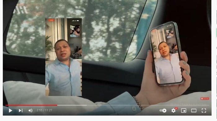 Aurel dan Atta video call dengan Raul Lemos.