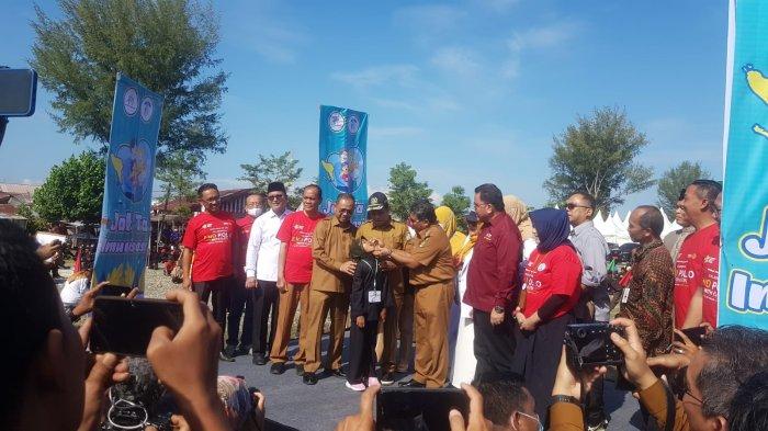 Sebanyak 1.000 pesilat cilik di Kabupaten Pidie mengikuti imunisasi massal untuk mewujukan bebas polio.