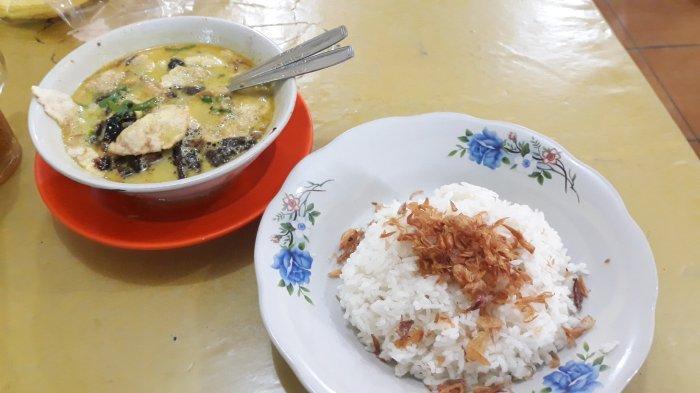 Penampakan Soto Betawi H Husen pada Kamis (18/3/2021).