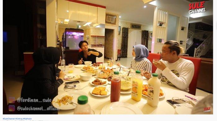 Sule ungkap ketakutan Nathalie Holscher saat bertemu anak pertamanya, Rizky Febian.