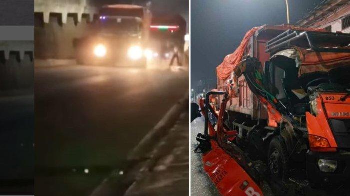 Aksi nekat segerombolan bocah adang truk di tengah jalan demi konten media sosial, di Cipendawa, Kota Bekasi, Jawa Barat, terjadi pada Kamis (7/7/2022) malam, membuat truk sampah milik Dinas Lingkungan Hidup DKI Jakarta.