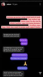 Unggahan Ratu Rizky Nabila.