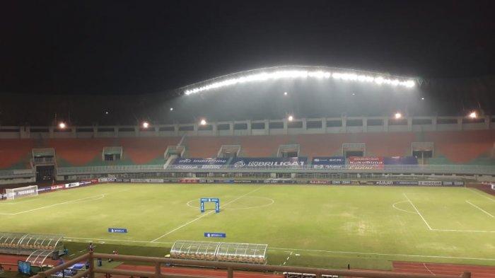 Venue pertandingan Liga 1 di Stadion Pakansari, Bogor