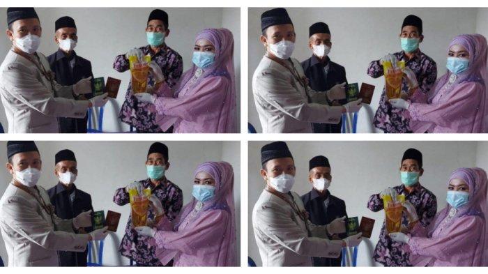 Viral lansia menikah di tanggal 22-02-2022 dengan mas kawin minyak goreng.