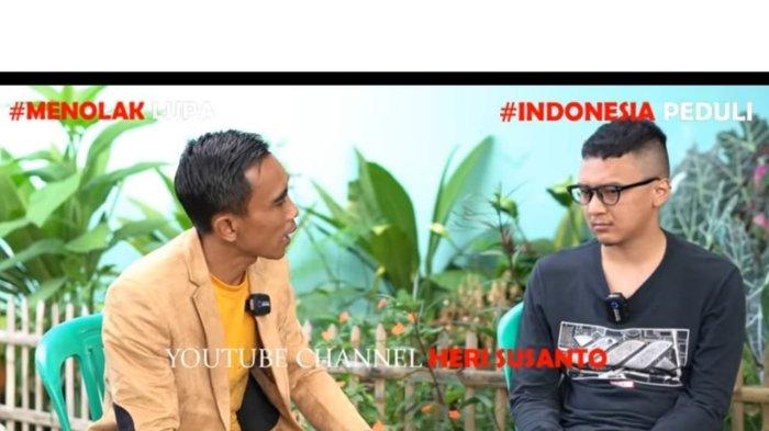 Youtuber Heri Susanto dengan kekasih Amalia Mustika Ratu, Diki Ramdani
