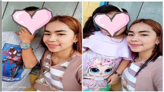 Yuliana MS foto bersama dua anaknya Vino dan Ulfa. Yuliana (25), ibu tunggal dua anak ini tewas diduga korban pembunuhan di Hotel Rio, Jalan Lingkaran Palembang, Selasa (5/1/2021) malam. Hamidah, ibunda Yuliana merasakan duka yang sangat mendalam setelah mengetahui anaknya tewas di kamar hotel di Jalan Lingkaran, Kelurahan 9 Ilir, Kecamatan Ilir Timur III, Palembang pada Selasa (5/1/2021).
