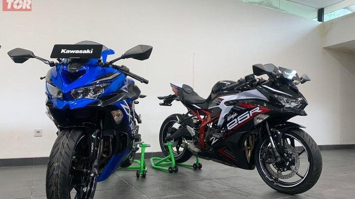 Kawasaki Ninja ZX-25R atau Ninja 250 4 silinder.