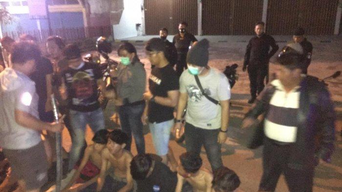 Polisi amankan geng motor di Kota Jambi, Jumat (6/11/2020)