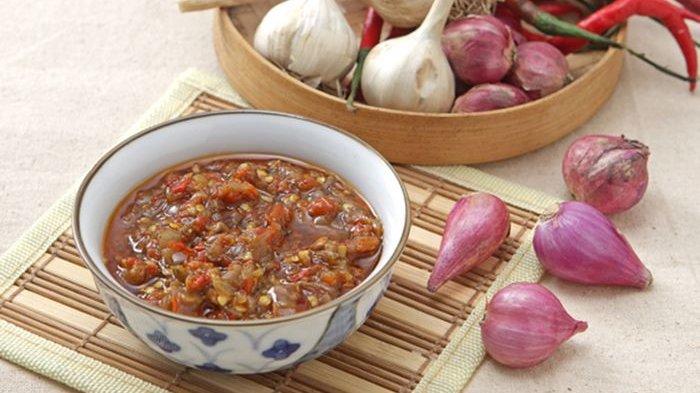 Ilustrasi sambal bawang