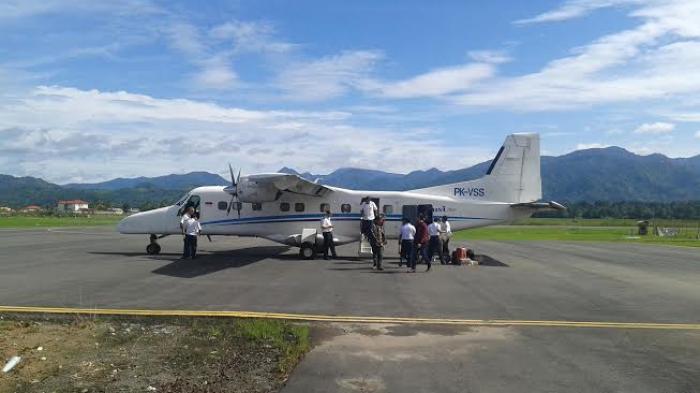 Ilustrasi pesawat Susi Air