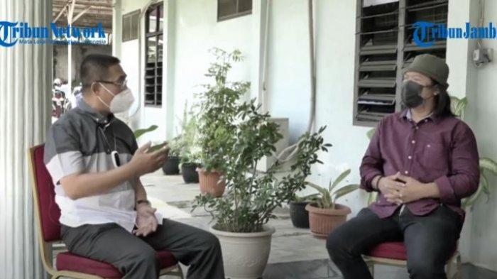 Wawancara Hermawan, Humas dari PT LPPPI, bersama Tribun Jambi.