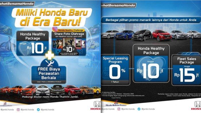 Promo Mobil Baru Honda Oktober 2020
