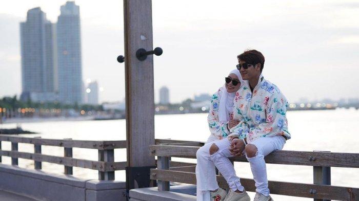 Foto Rizky Billar dan Lesty Kejora