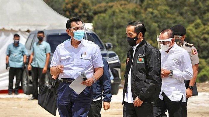 Luhut Binsar Pandjaitan dan Jokowi