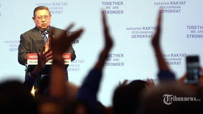 Mantan Ketua Umum Partai Demokrat Susilo Bambang Yudhoyono (SBY)