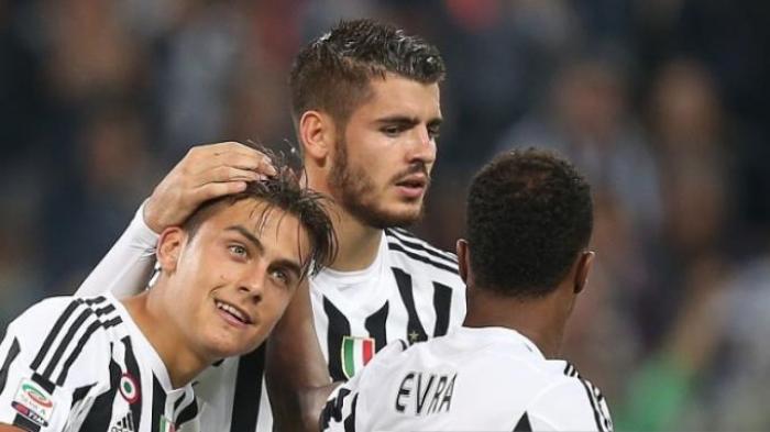 Alvaro Morata and Paulo Dybala