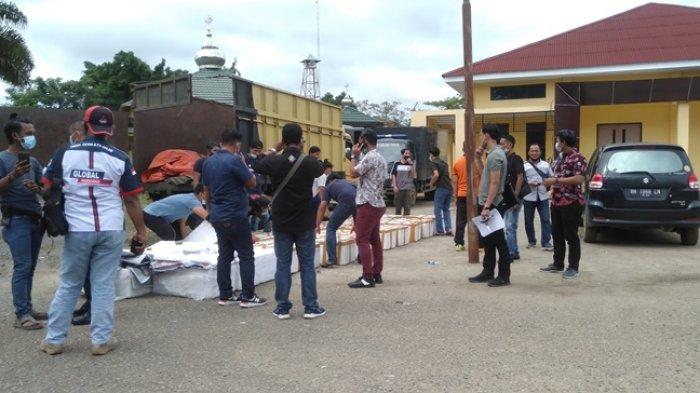 Tim Resnarkoba Polres Tanjung Jabung Timur (Tanjabtim) berhasil mengamankan ribuan bayi lobster