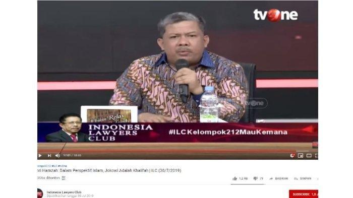 Fahri Hamzah menggebrak meja saat membicarakan harapan rakyat.