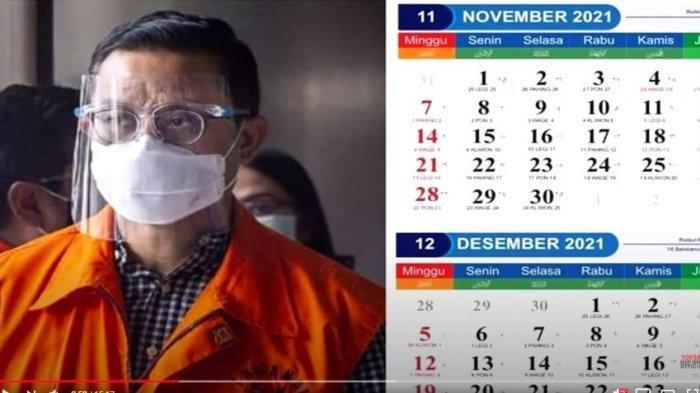 Viral di media sosial, kalender tahun 2021 isi foto wajah pejabat korupsi.