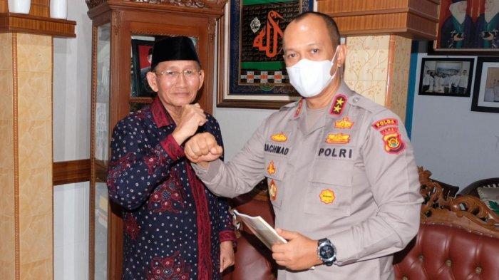 Kapolda Jambi, Irjen Pol A Rachmad Wibowo, SIK, melaksanakan kegiatan silaturahmi dengan tokoh masyarakat di Kota Jambi, Kamis (26/11/2020).