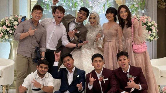 Natasha Wilona hadiri pernikahan Ria Ricis dan Teuku Ryan