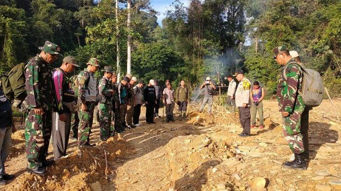 Tim Gabungan Polres Sarolangun turun ke wilayah Desa Lubuk Bedorong dalam rangka menindaklanjuti laporan masih adanya alat berat untuk PETI di daerah tersebut