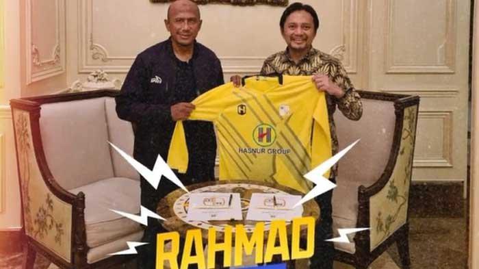 Rahmad Darmawan diperkenalkan sebagai pelatih baru Barito Putera