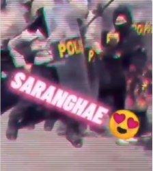 VIDEO Viral Emak-emak Nekat Terobos Barisan Polisi Pengamanan Demo untuk Ambil Benda Penting Ini